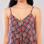 Royal Mandala Ajrakh Dress