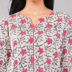 The Pink Blossom Cotton Co-Ord Set