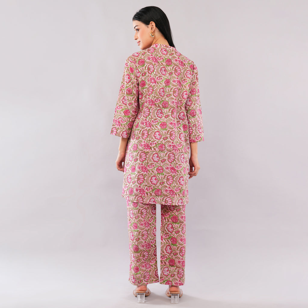 Blush Botanical Cotton Co-Ord Set
