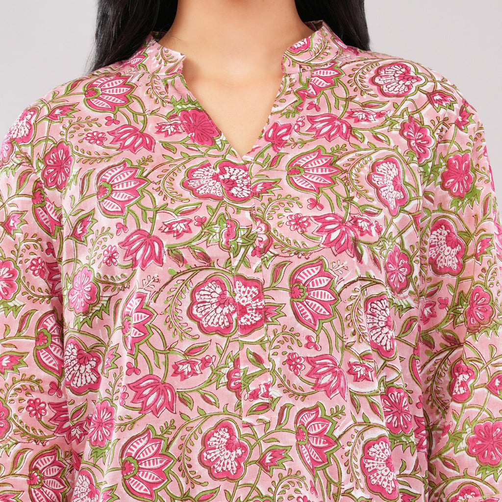Blush Botanical Cotton Co-Ord Set