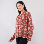 The Rust Botanical Cotton Shirt