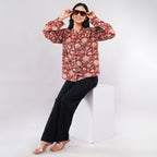 The Rust Botanical Cotton Shirt