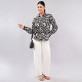 Midnight Floral Collared Shirt
