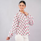 Blush Bud Handblock Shirt