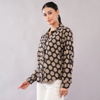 Black Dahlia Collared Shirt