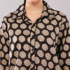 Black Dahlia Collared Shirt
