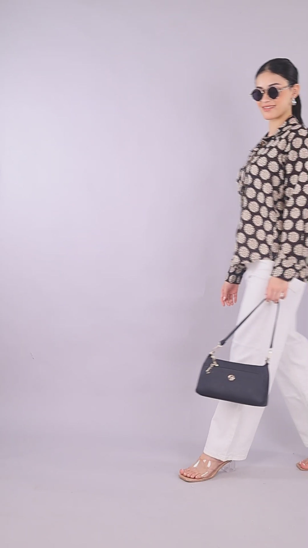 Black Dahlia Collared Shirt